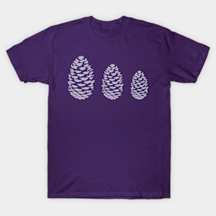 Pinecones (Autumn Purple) T-Shirt